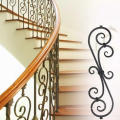 Forged and wrought Iron Baluster Railing Decorative Ornaments For Wrought iron railing Or fence decoration hardware